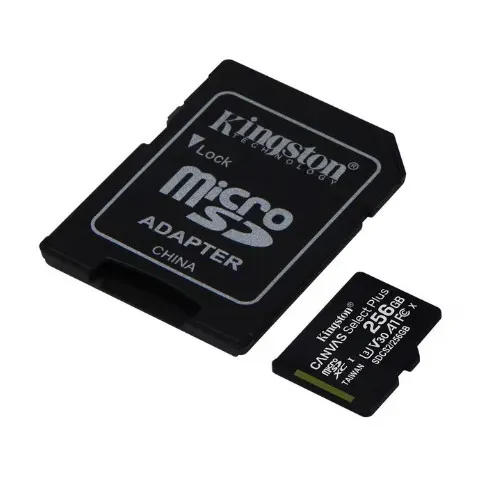 Memoria Micro SD Kingston 256GB: Velocidad Y Capacidad En Una Sola Tarjeta.