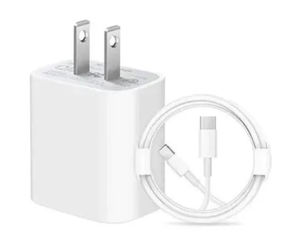 Cargador 20w  1.1 + Cable Para Carga Rápida Y Segura: Carga Tu IPhone Al Máximo