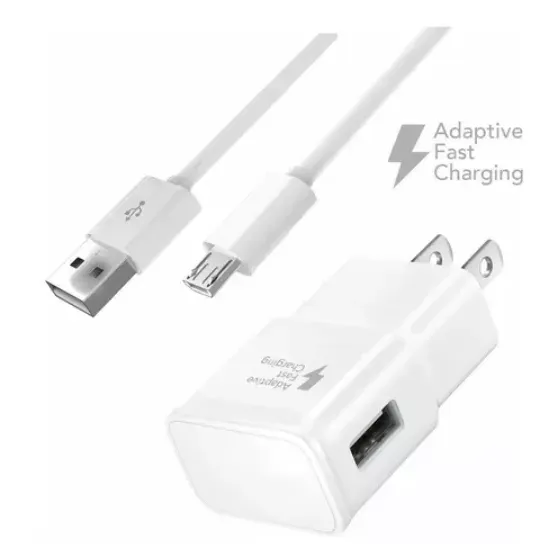 Cargador  Samsung 15W con Cable  De USB A Tipo C