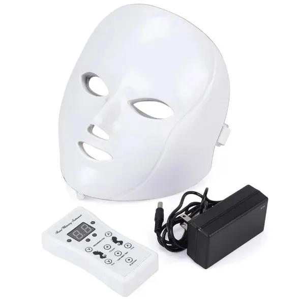 Mascarilla Facial Led Para Rejuvenecimiento De Piel