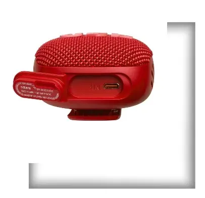 JBL Wind3s 1.1 Rojo: Sonido Potente, Diseño Resistente, Perfecto Para Tus Aventuras