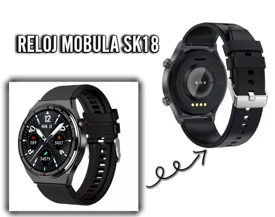 Mobulaa SK18: Tu Reloj Inteligente Ideal Para Un Estilo De Vida Más Saludable