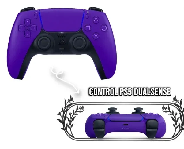 Control PS5 DualSense Morado: Elegancia Y Rendimiento En Un Solo Mando.