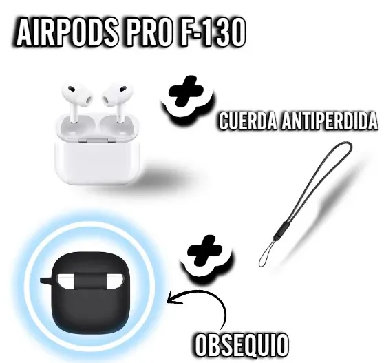 AirPods Pro F-130: Mejora Tu Experiencia Auditiva Con Un Audio Excepcional Y Aislamiento Del Ruido