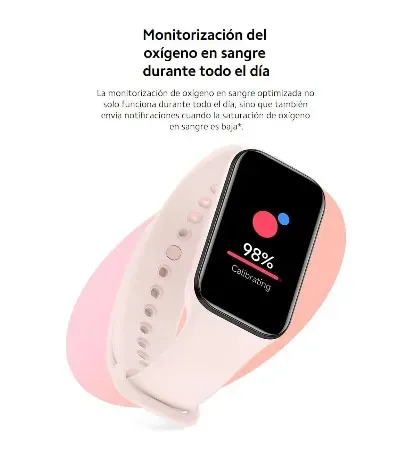 Xiaomi Smart Band 8 Active Pink: Tu Compañero De Fitness Integral En Tu Muñeca