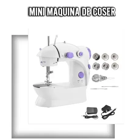 Mini Maquina De Coser Otec Color Blanco: ¡Ayuda Hacia Donde Vayas! Mini Máquina De Coser Portátil y Versátil