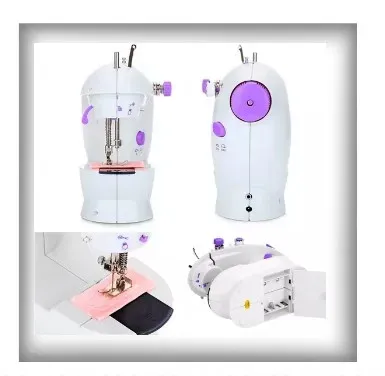 Mini Maquina De Coser Otec Color Blanco: ¡Ayuda Hacia Donde Vayas! Mini Máquina De Coser Portátil y Versátil