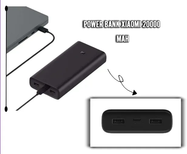 Xiaomi Power Bank 20000mAh - 45W: La Solución Definitiva Para Tus Necesidades De Energía.