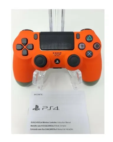 Control PS4 DualShock Naranja: Potencia, Precisión Y Estilo En Un Solo Control.