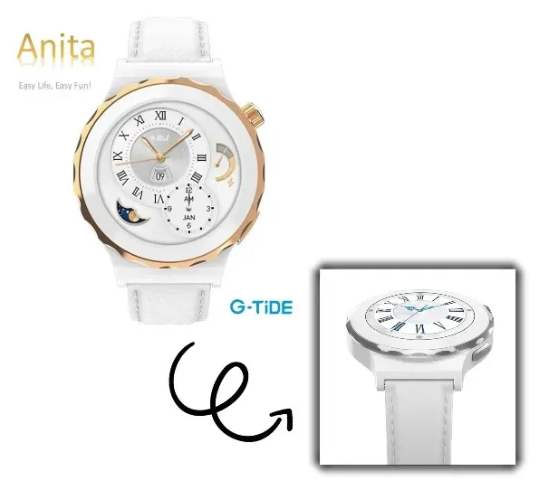 SmartWatch G-TIDE Anita: Elegancia En Tu Muñeca, Tecnología En Tu Vida.