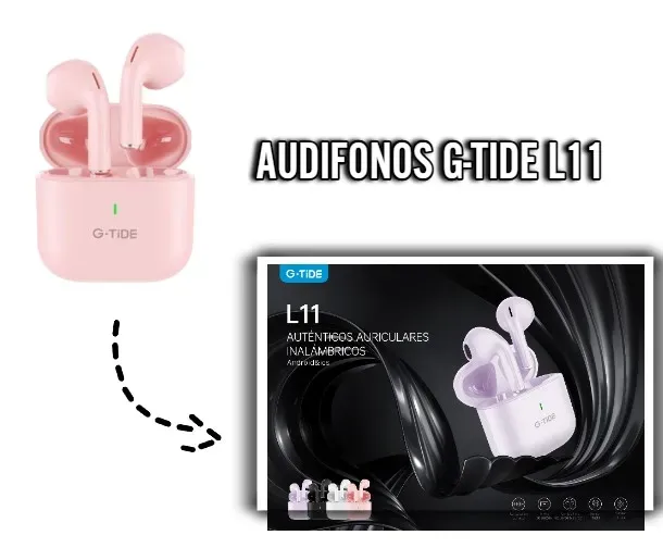 G-tide L11 Rosados: Audífonos Que Marcan Tendencia