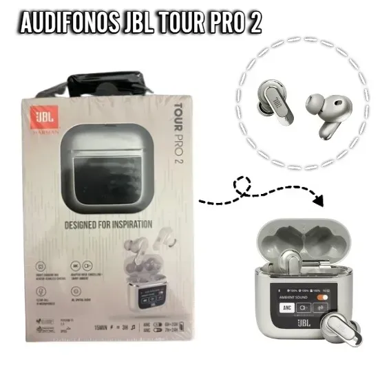 JBL 1.1 Tour Pro 2 Gris: Tu Compañero De Audio Perfecto Para Un Estilo De Vida Activo