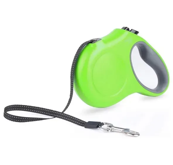 Correa Retractable Flexible Para Mascotas 