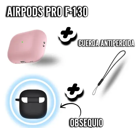 AirPods Pro F-130: Mejora Tu Experiencia Auditiva Con Un Audio Excepcional Y Aislamiento Del Ruido