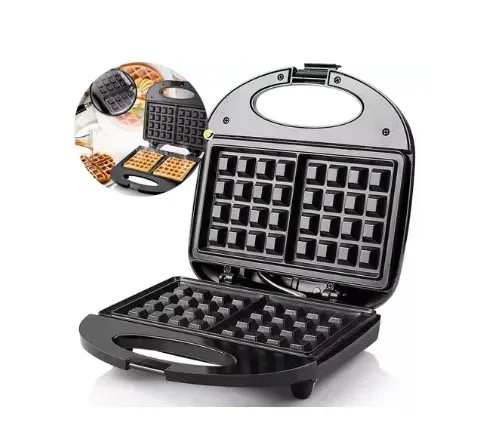 Máquina Para Hacer waffles Antiadherente De 2 Rebanadas: Su Electrodoméstico Ideal Para Desayunos, Refrigerios Y Cenas