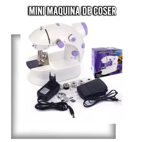 Mini Maquina De Coser Otec Color Blanco: ¡Ayuda Hacia Donde Vayas! Mini Máquina De Coser Portátil y Versátil