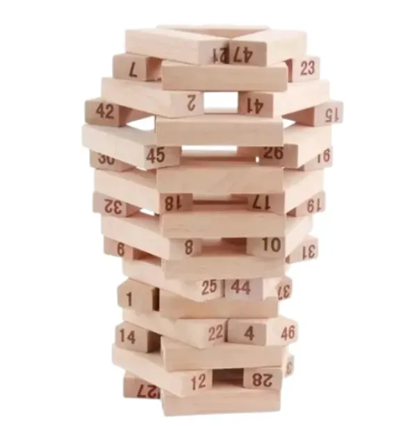 Juego De Jenga De Madera