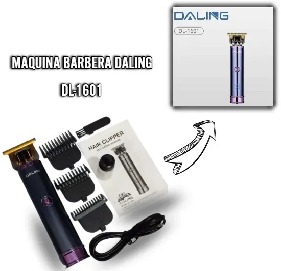 Maquina Barbera Dailing DL-1601: Experiencia De Barbería Profesional En Casa