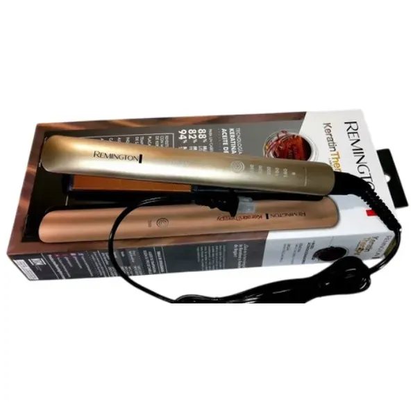 Plancha Keratin Alisadora Con Cuidado Premium Para Tu Cabello