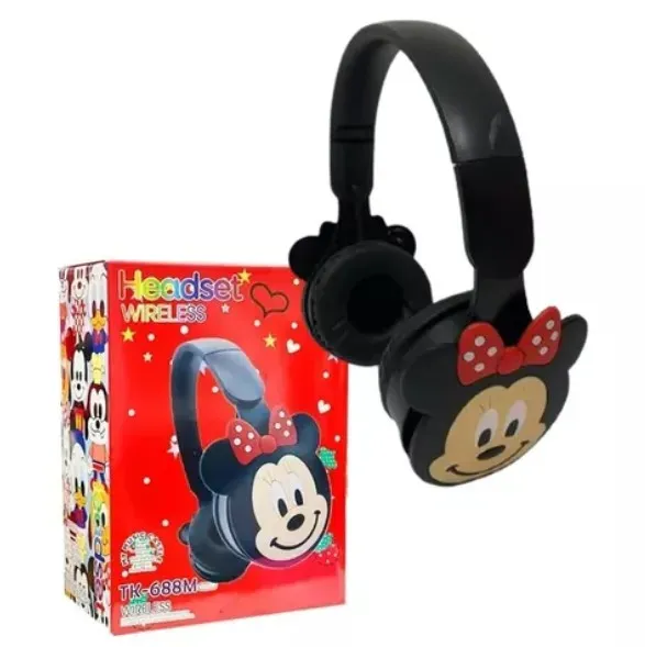 Diadema Bluetooth Minnie Mouse Tk 688M