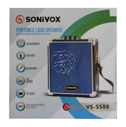 Parlante Sonivox VS-SS88: 400W De Potencia Para Tus Mejores Momentos