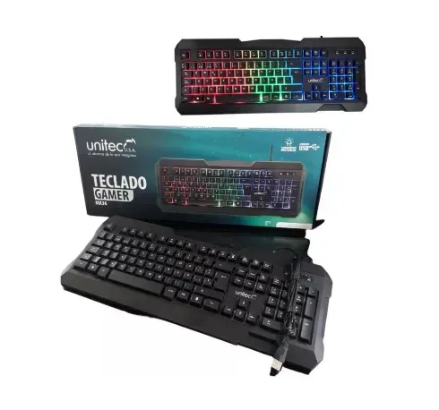 Teclado Gamer UNITEC: Teclas Mecánicas Para Una Experiencia De Juego Inigualable