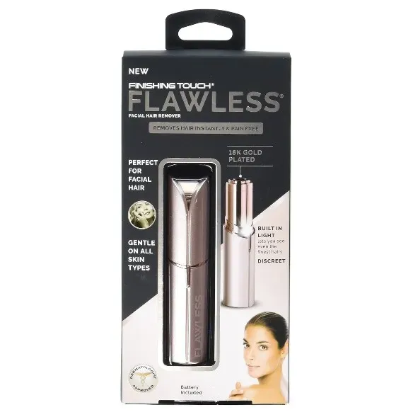 Depilador Flawless Facial Con Tecnología De Precisión Avanzada