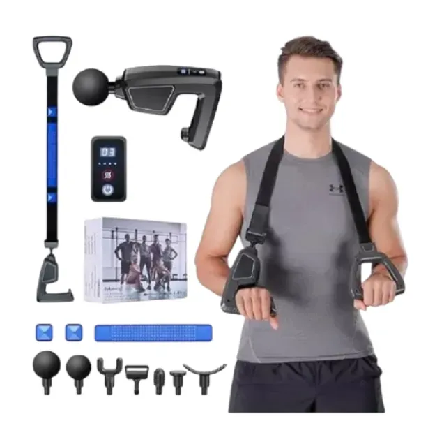 Kit de Entrenamiento con Banda Masajeadora Vibratoria