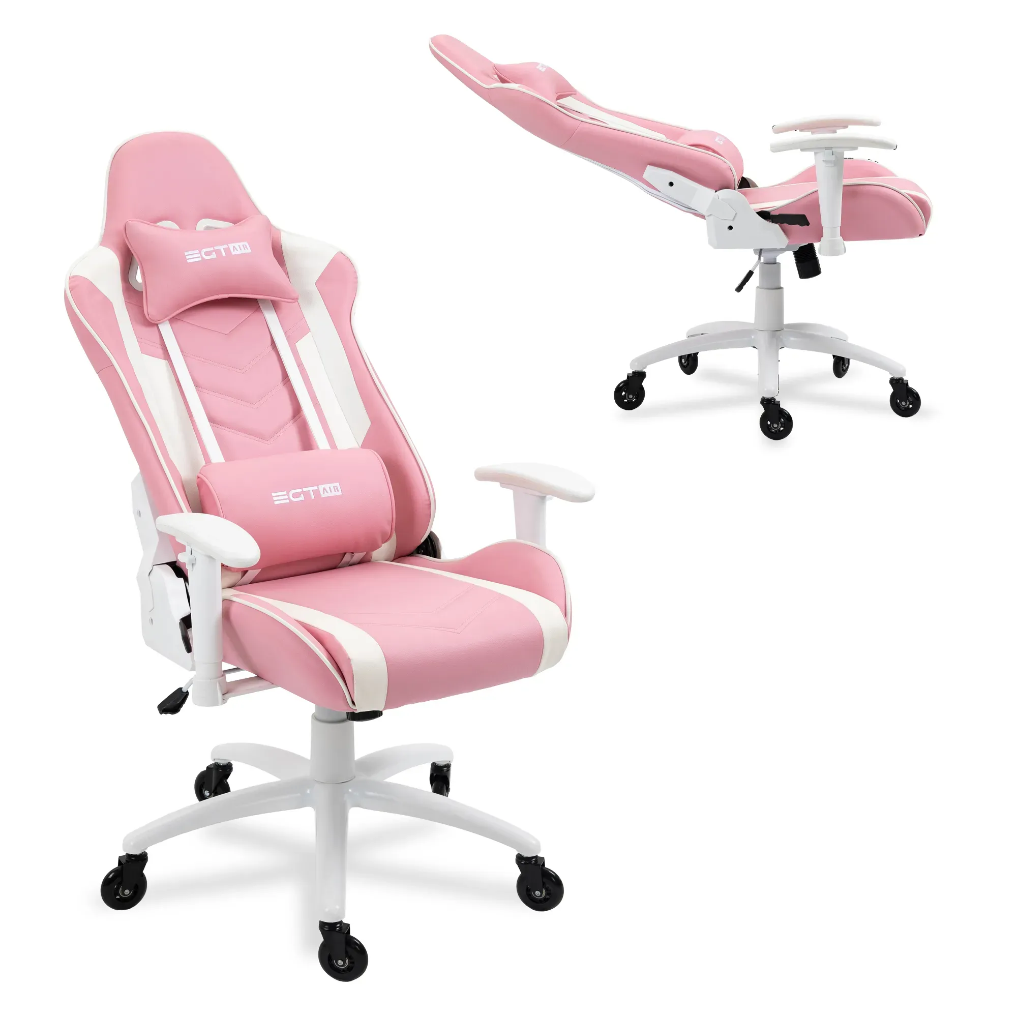 Silla Gamer Profesional EGTAIR SERIE 10 - Rosada