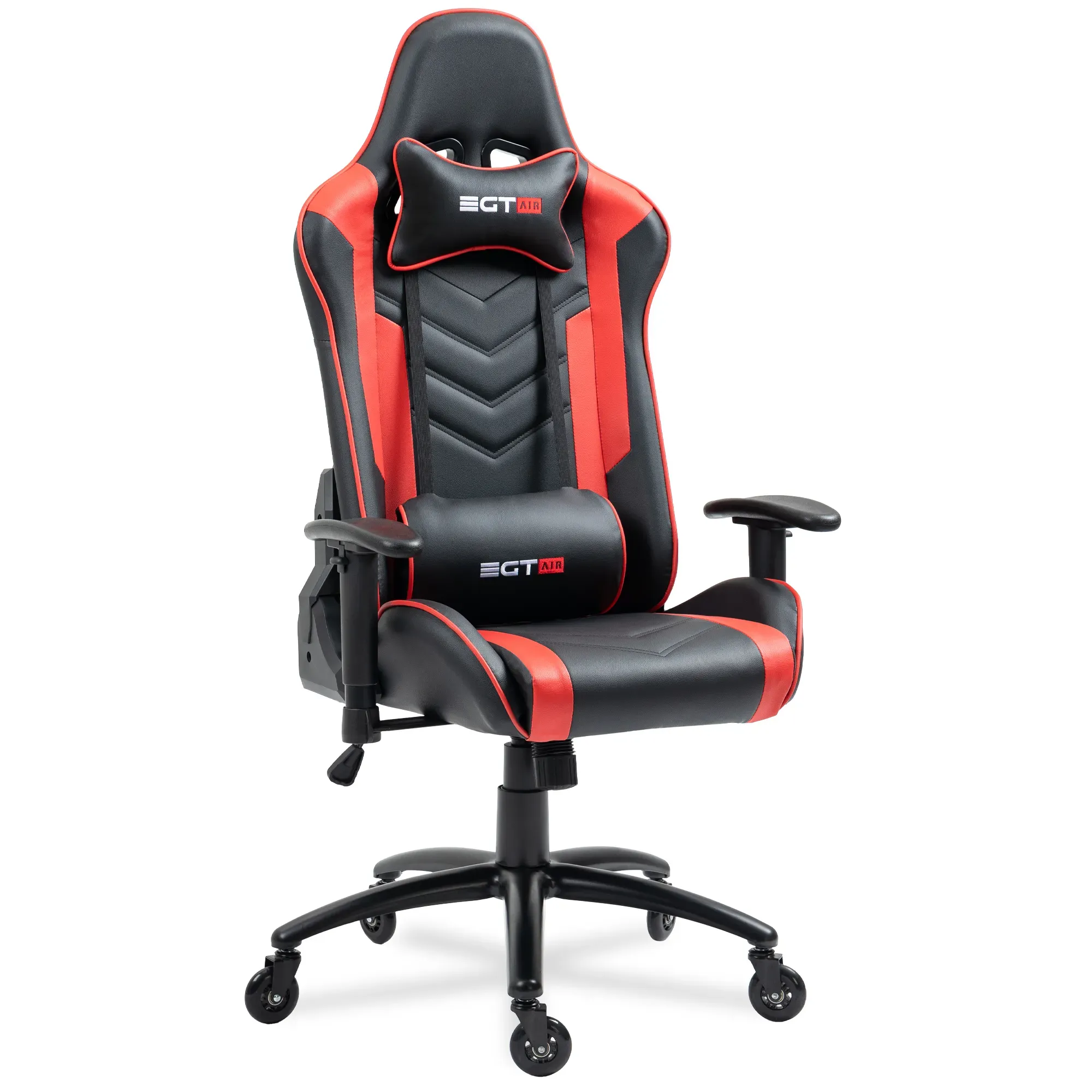 Silla Gamer Profesional EGTAIR SERIE 10 - Negro/Rojo