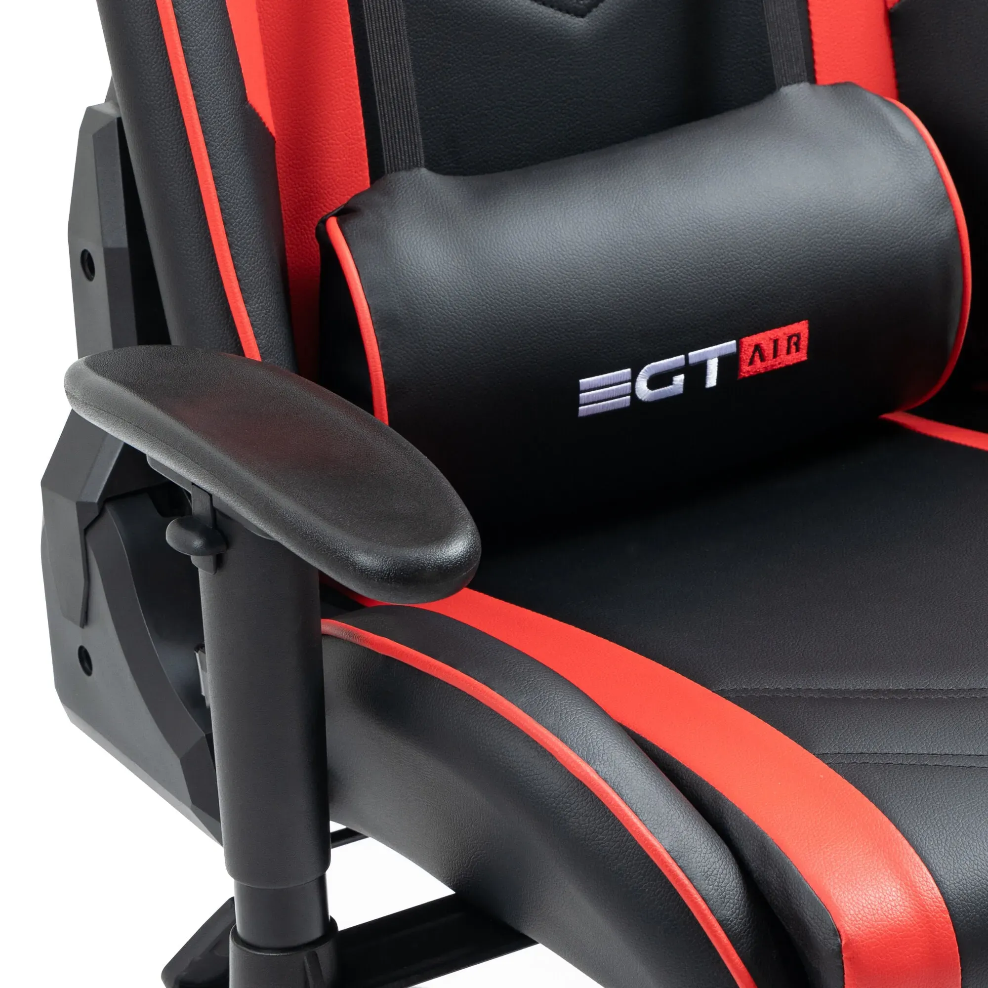 Silla Gamer Profesional EGTAIR SERIE 10 - Negro/Rojo