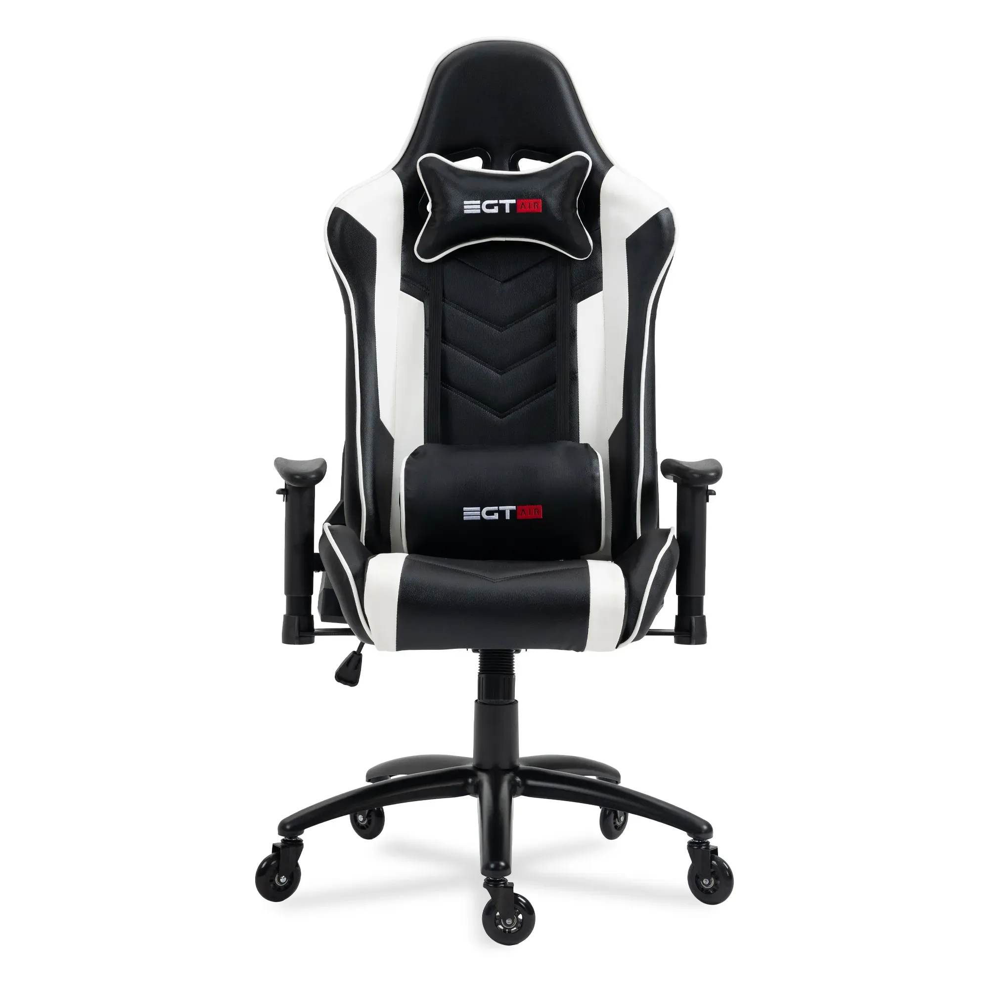 Silla Gamer Profesional EGTAIR SERIE 10 - Negro/Blanco