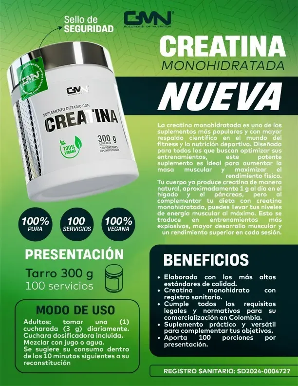 Combo Proteina Y Creatina 10 lb Crea 100