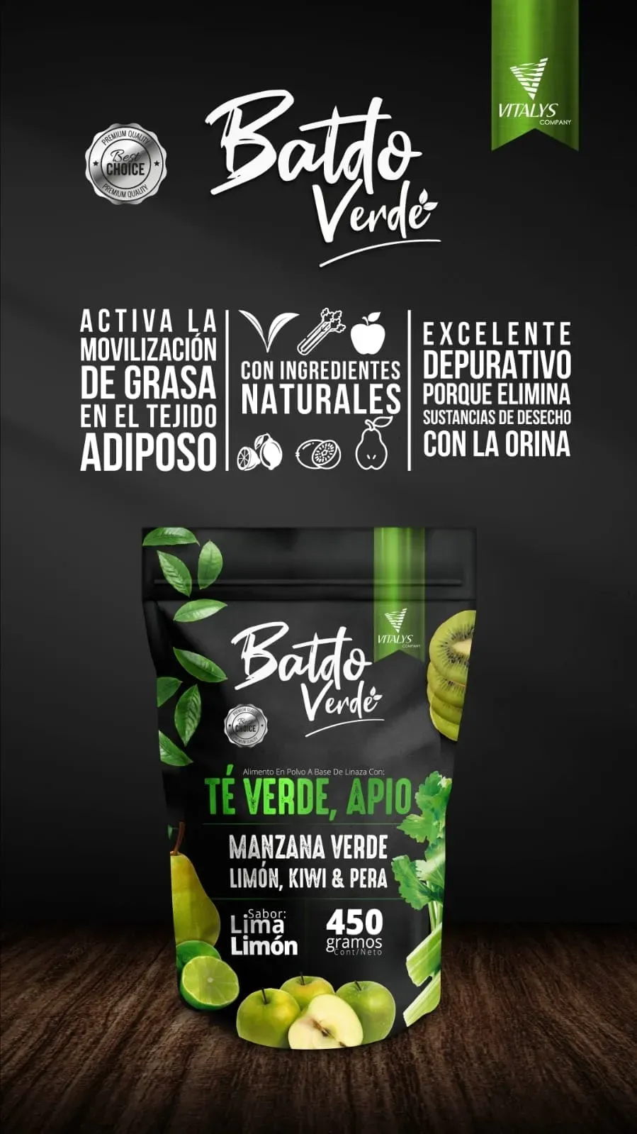 Kit Batido Verde y Vinagre de Manzana 