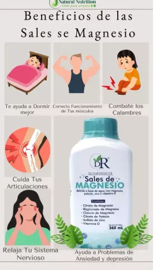 Sales de Magnesio Jarabe