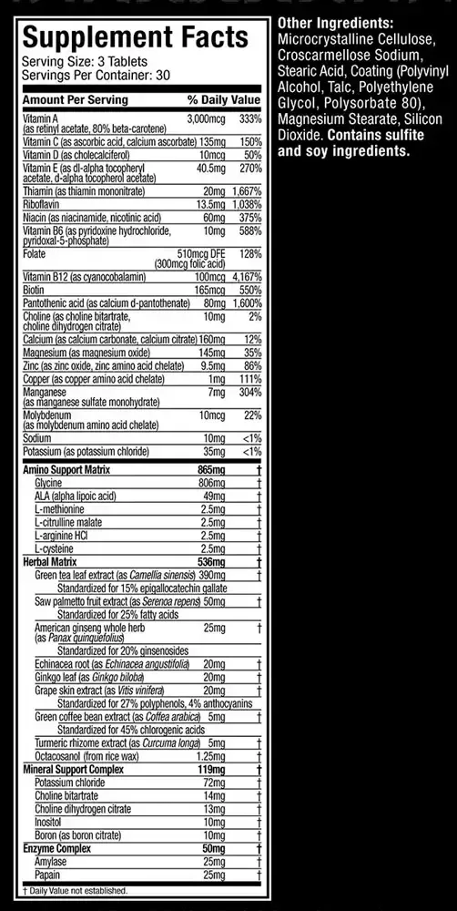 Mutivitamínico Muscletech