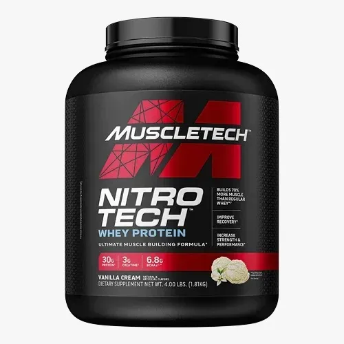 Nitro Tech Whey Protein 4 Lb