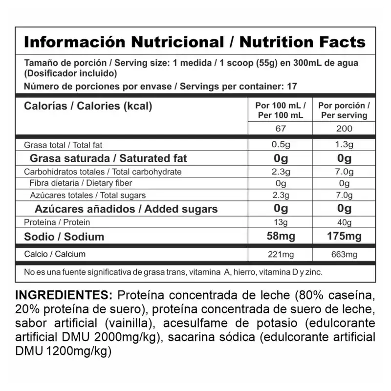 Proteína Complex Night