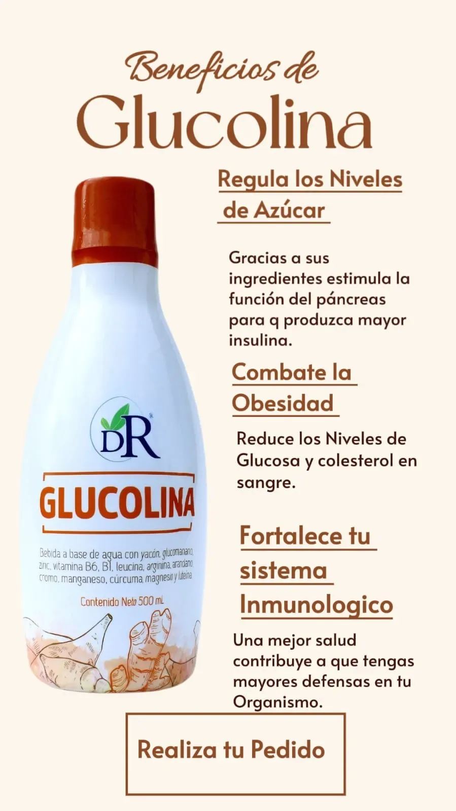 Glucolina Jarabe Para la Diabetes