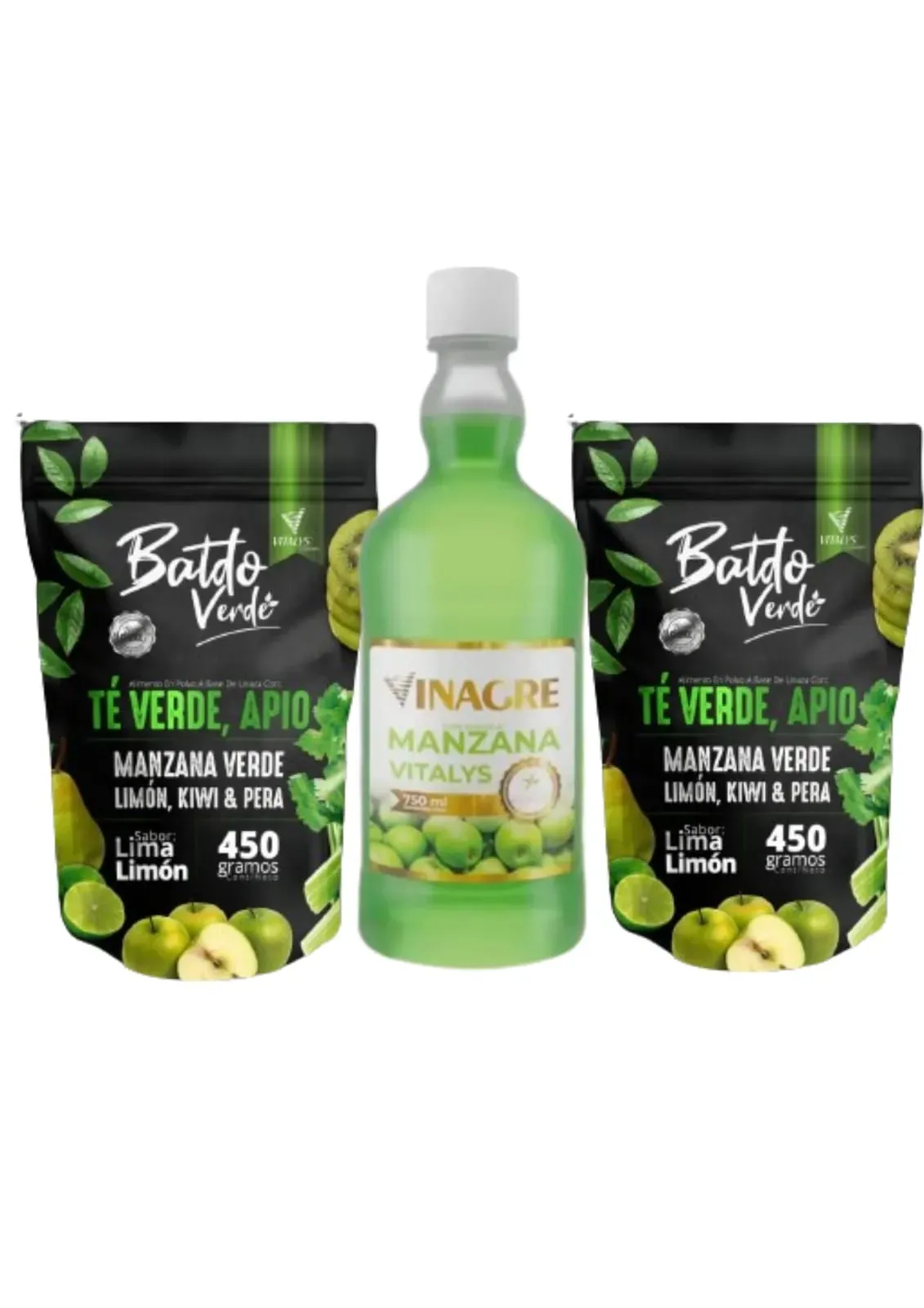 Kit Batido Verde y Vinagre de Manzana 