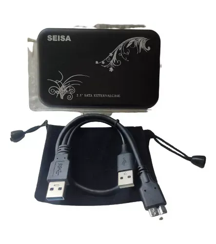 Case Sata A Usb 3.0 Para Disco Duro 2.5 Ssd Hdd Hasta 2tb