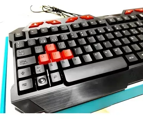 Teclado Gamer Seisa Dn-d236 Multimedia Usb P/ Pc Gaming