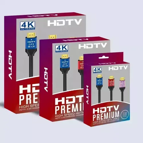 Cable Hdmi 30 Metros V2.0 4k Engomado Premium