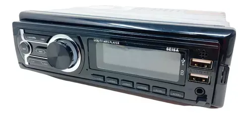 Stereo Bluetooth Radio  Fm Aux. Usb Dual Mp3 Lcd Frente Desmontable