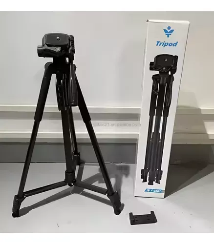 Trípode Plegable Profesional De 166 Cm Para Celular Y Cámara