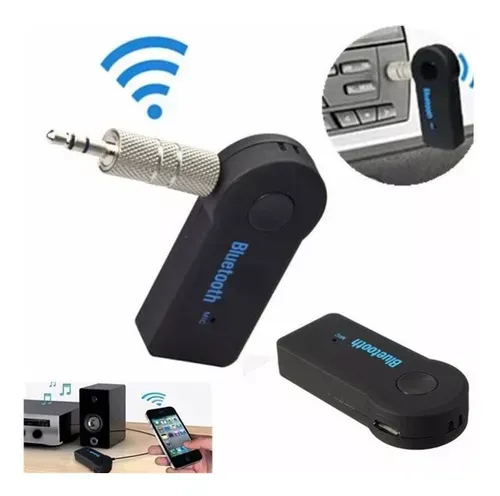 Adaptador Receptor De 1 A 1 Aux Genérica Car Bluetooth