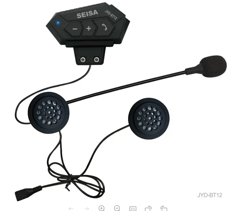 Intercomunicador BT12 Para Moto Auriculares Casco Bluetooth