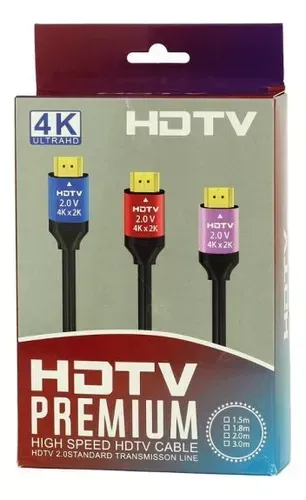 Cable De Alta Definicion Hdtv De Alta Velocidad 4k 5 Mts