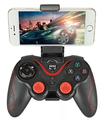 Mando Bluetooth Joystick Gamepad Con Sujetador Para Celular