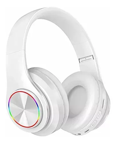 Audifonos Diadema Inalámbrico B39 Recargable Bluetooh Blanco